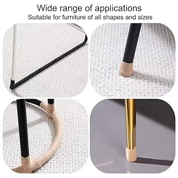 Furniture Leg Socks- Chair Leg Protectors for Hardwood and